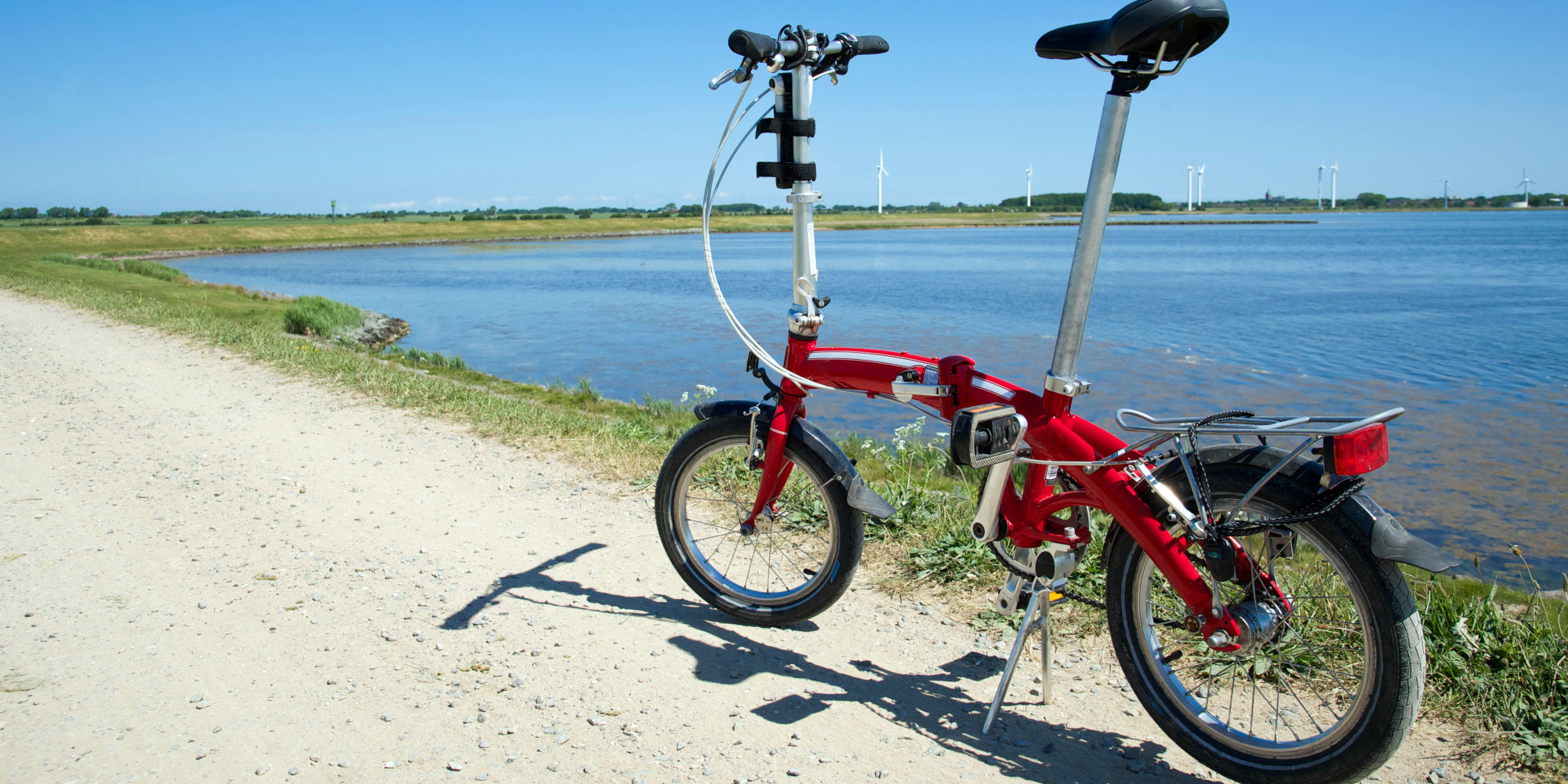 Klapprad am Binnensee