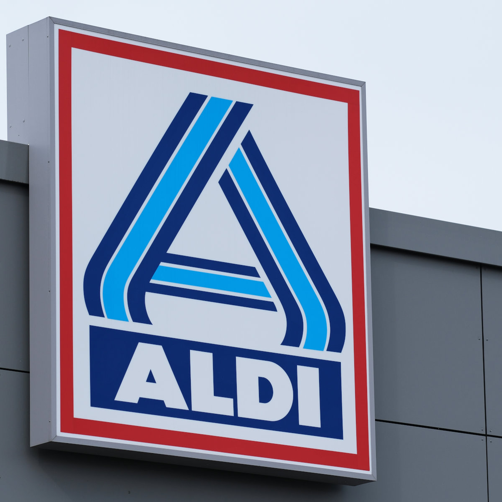 Abbildung von Aldi Logo.