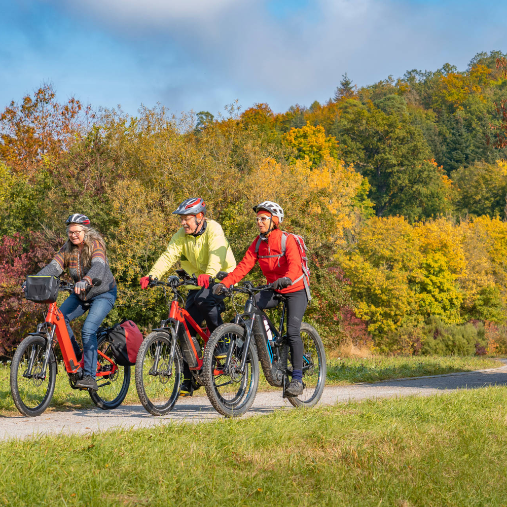 Cube E-Bike fahren