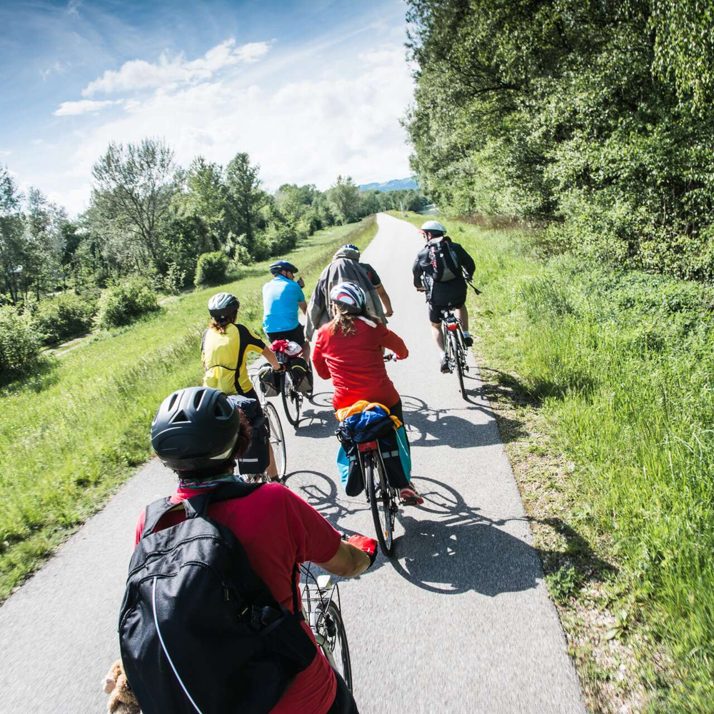 Radfahren in der Gruppe