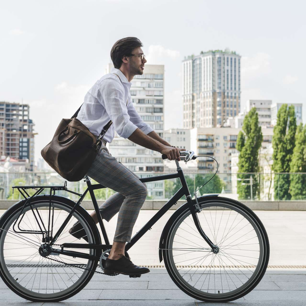 Was bedeutet richtiges Sitzen auf dem Fahrrad?